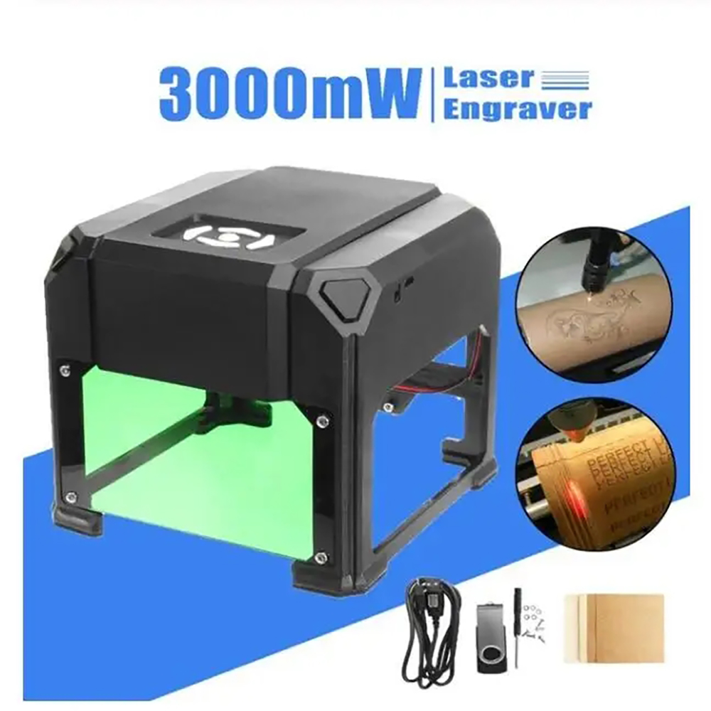 Mini Laser Engraver Cnc Router - Mini USB 3000MW CNC Laserowa Maszyna