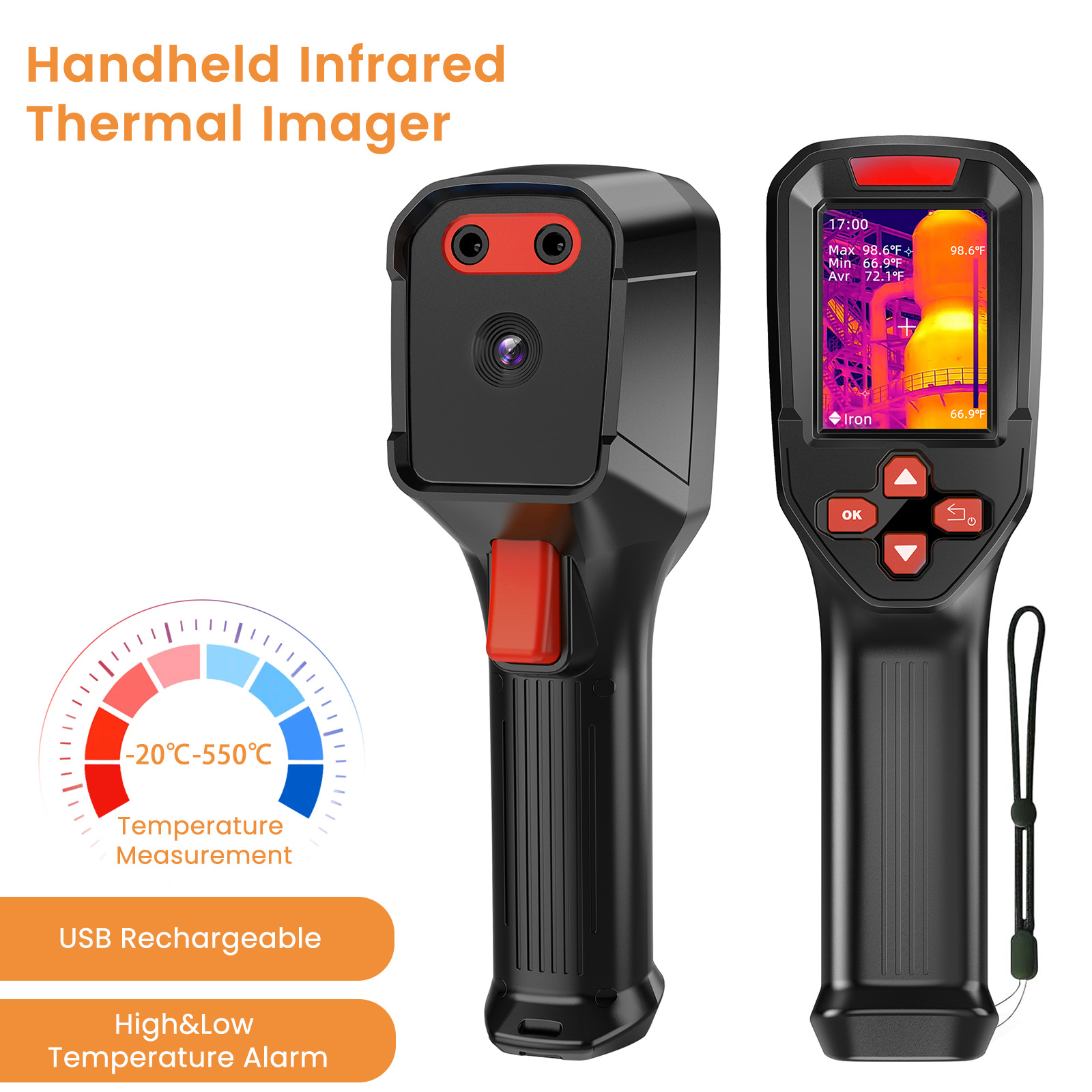 Thermal Imaging Camera Pcb Repair - Kamera termowizyjna z możliwością ładowania przez