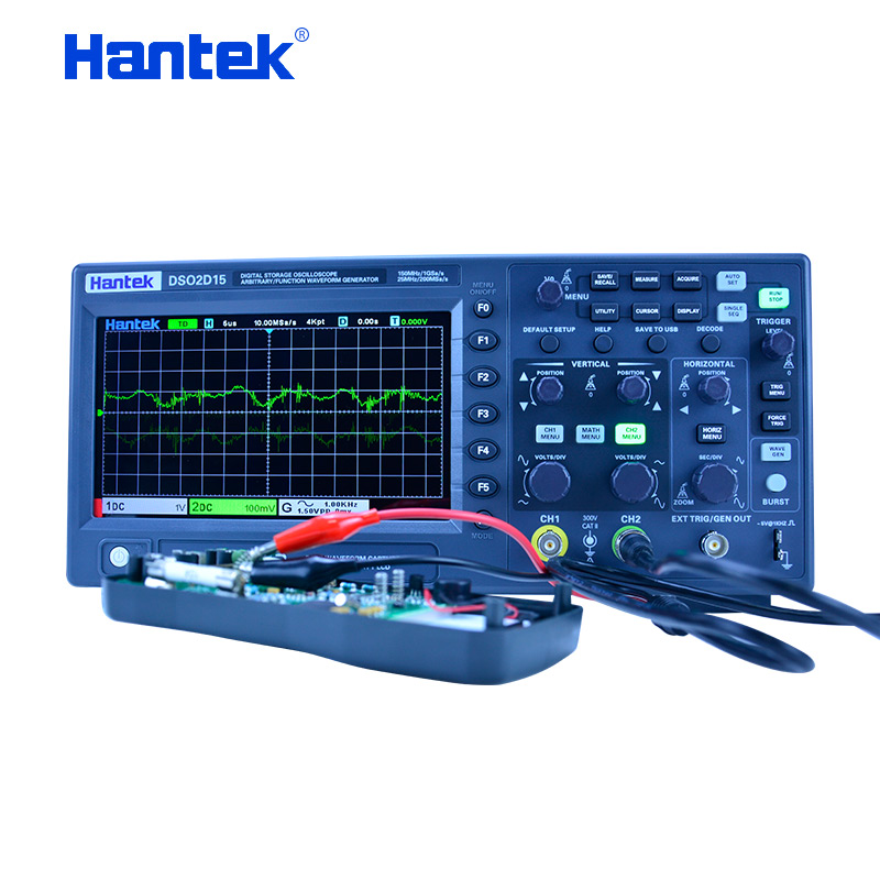 Digital Storage Oscilloscope 100Mhz - Hantek DSO2C10 2C15 2D10 2D15 Cyfrowy