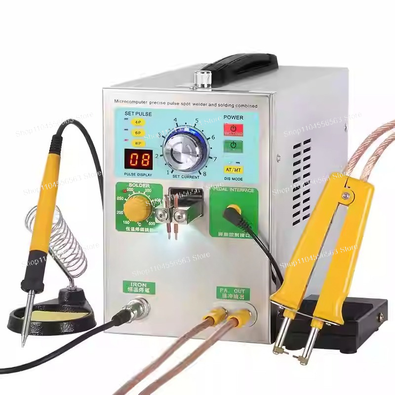 Automatyczna zgrzewarka indukc – Spot Welder 18650 Battery Pack recenzja i cena