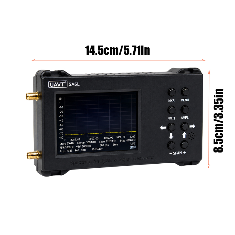 Przenośny analizator widma 6GH – Signal Generator Spectrum Analyzer recenzja i cena