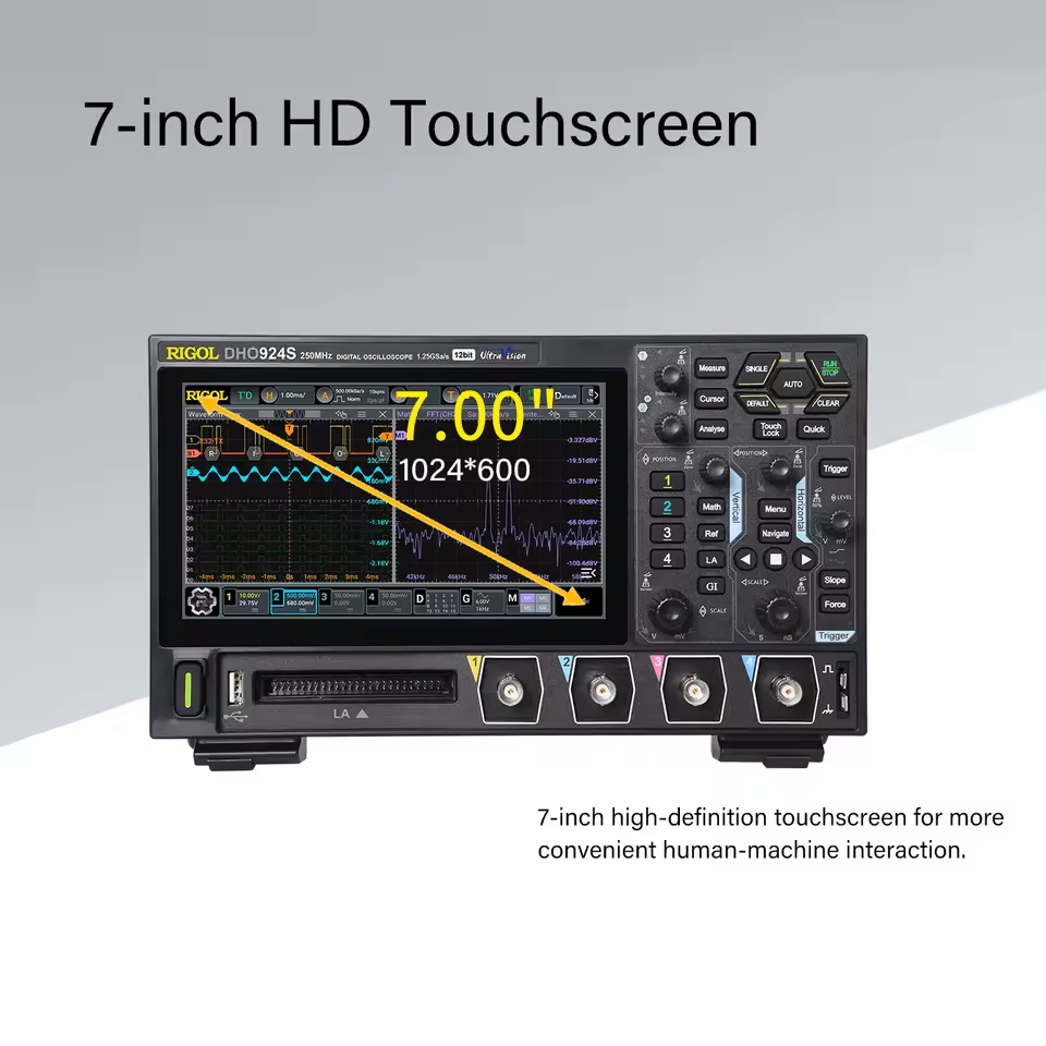 Oscyloskop RIGOL serii DHO900: – Signal Generator Spectrum Analyzer recenzja i cena