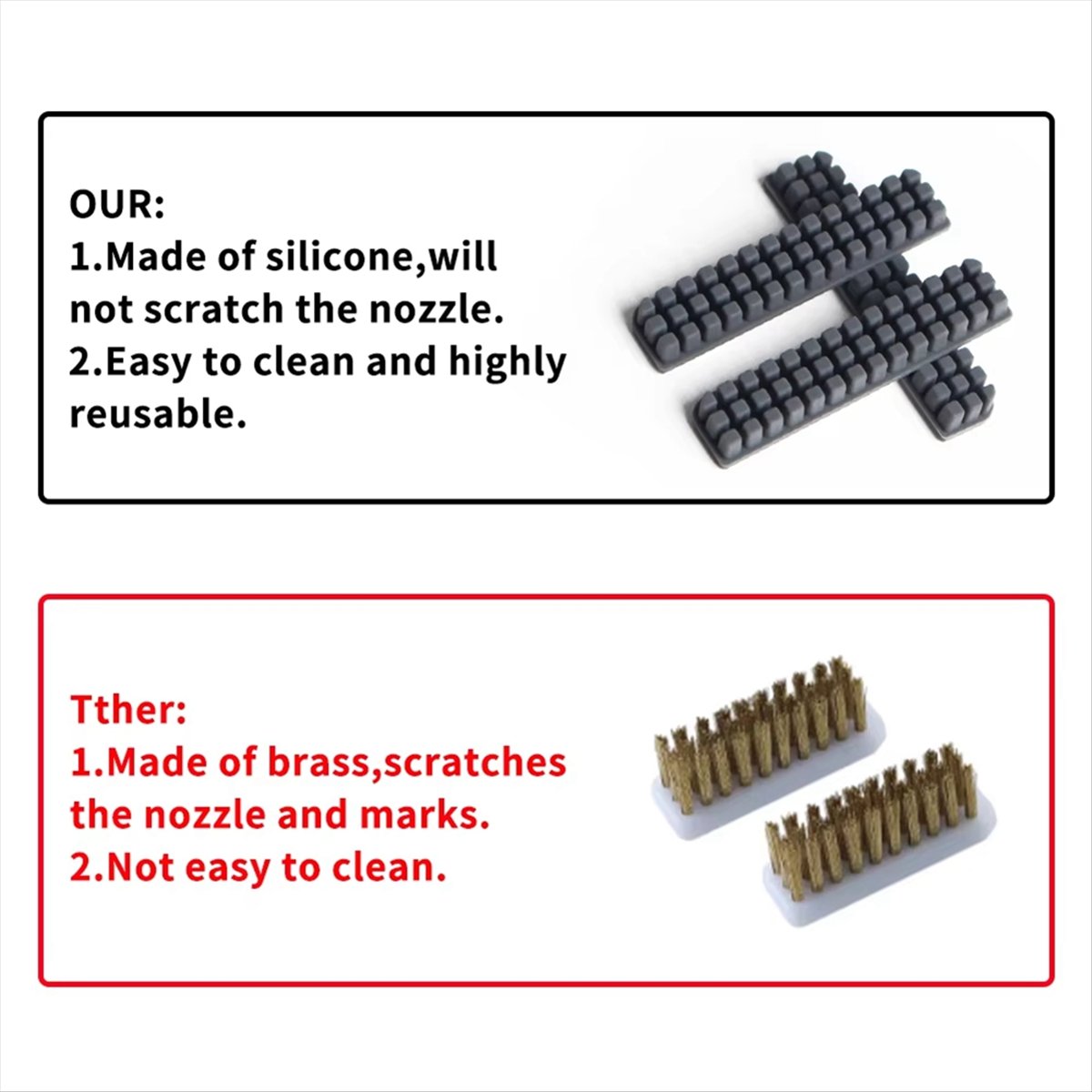 (B63C) Silikonowa szczotka do  – Voron 2.4 R2 Kit recenzja i cena