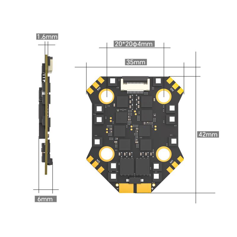 Iflight Borg F7 Mini Stack z k – Fpv Flight Controller F7 Stack 60A recenzja i cena