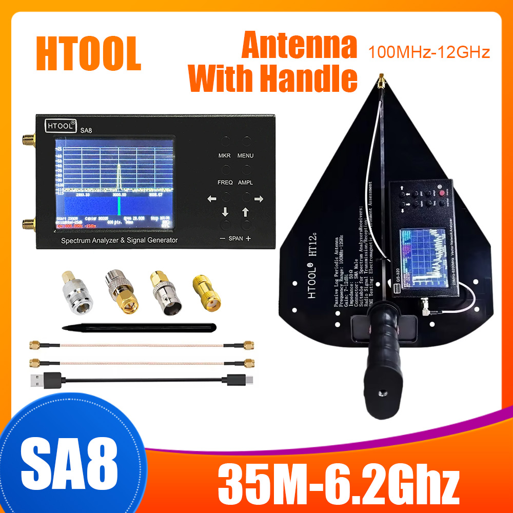 Analizator widma HTOOL SA8 35M – Signal Generator Spectrum Analyzer recenzja i cena
