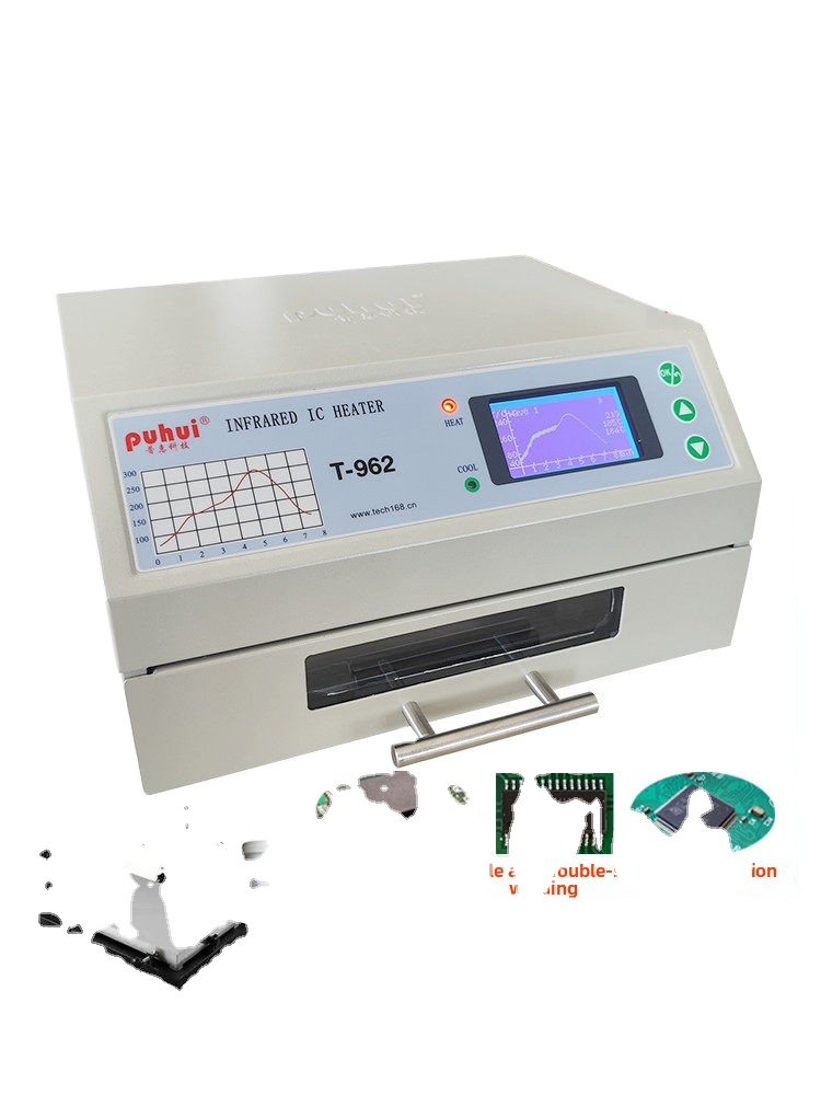 Puhui T962 Mała, ekonomiczna p – Reflow Oven Pcb T962 recenzja i cena