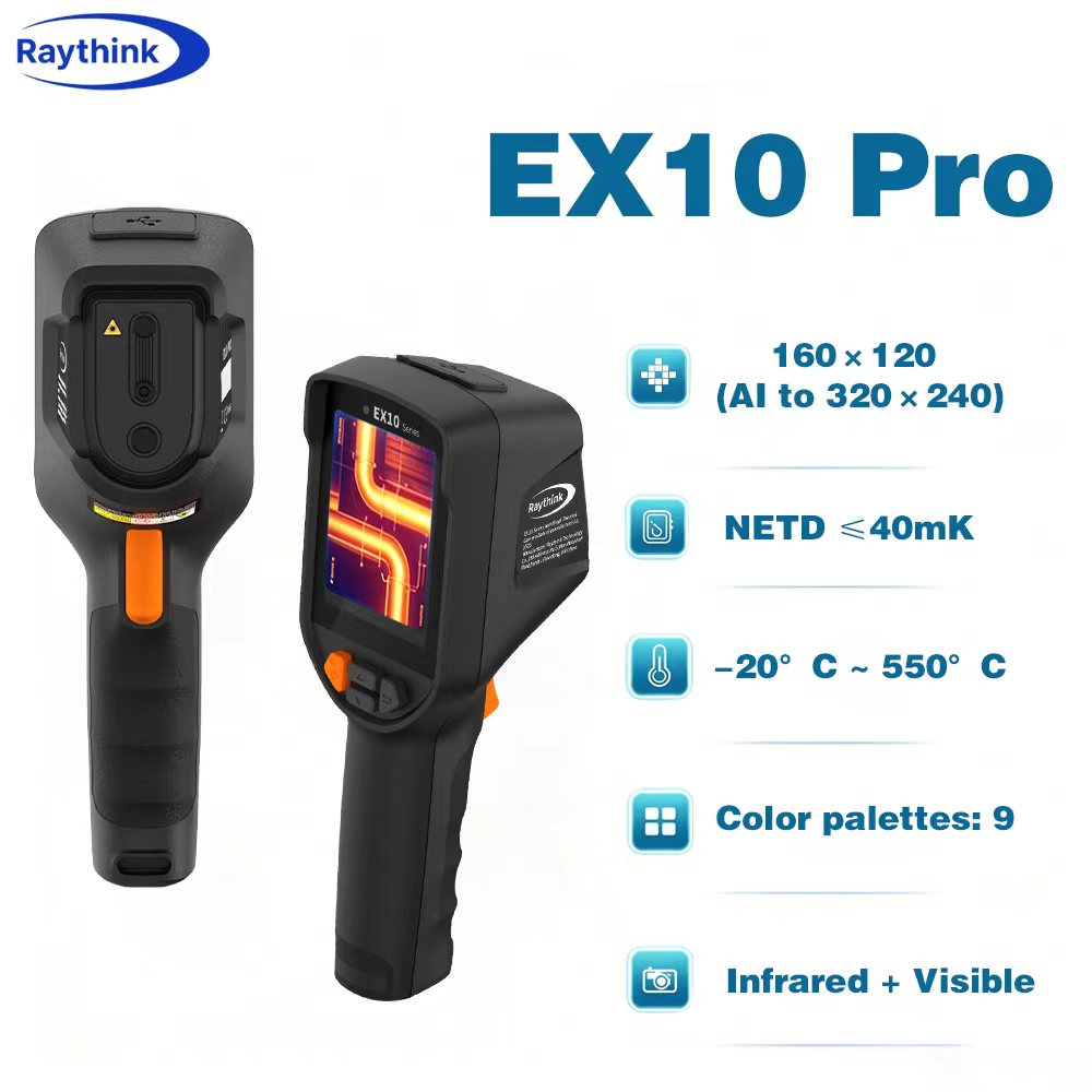 Raythink Ex10 Pro Przenośna Ka – Thermal Imaging Camera Pcb Repair recenzja i cena